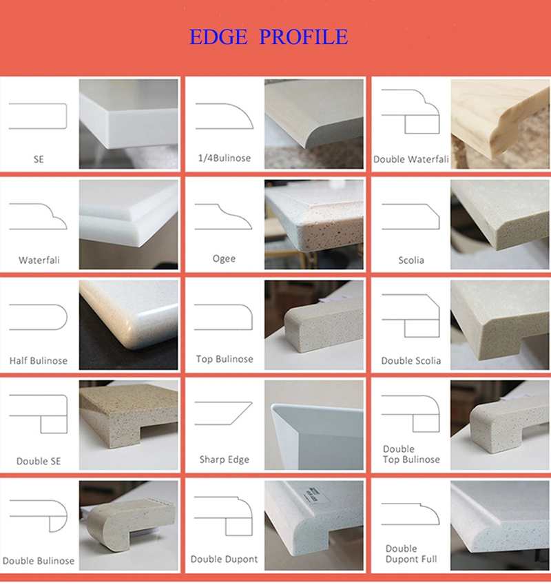 Wholesale Artificial Stone Solid Surface Quartz Slabs for Sale