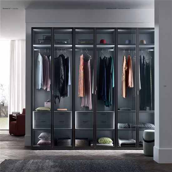 Modern Furniture Cloakroom Custom Solution Melamine Surface Material Solid Wood Particle Board Core Material Modern Fashion Multi