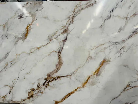 Engineered Stone Countertop Calacatta Quartz